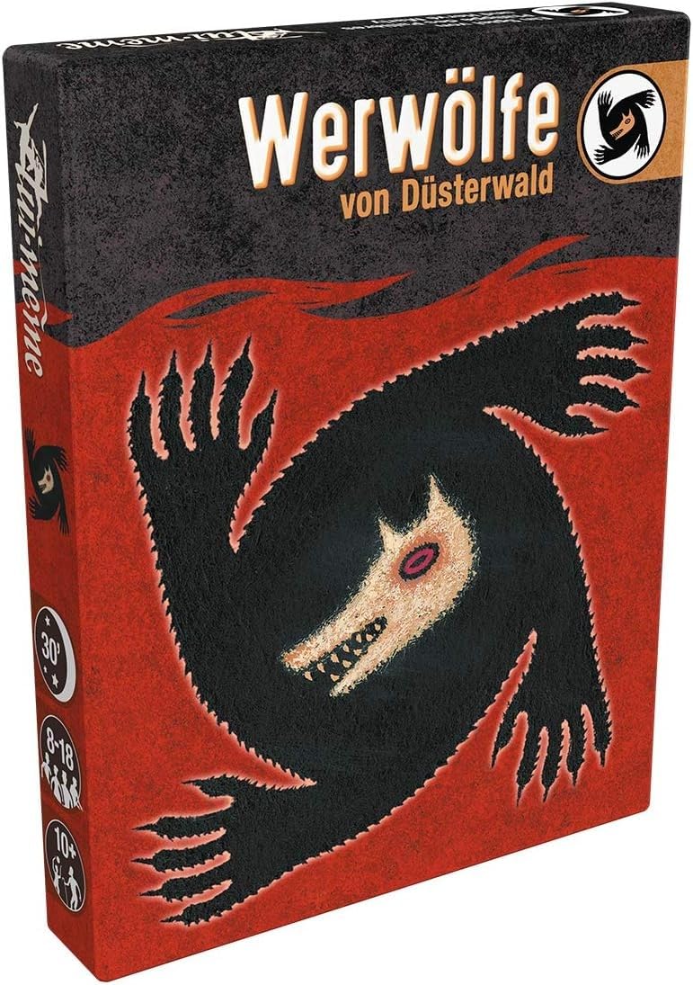 Asmodee Werwölfe von Düsterwald Grundspiel Partyspiel Ab 10+ Jahren 30+ Minuten Deutsch