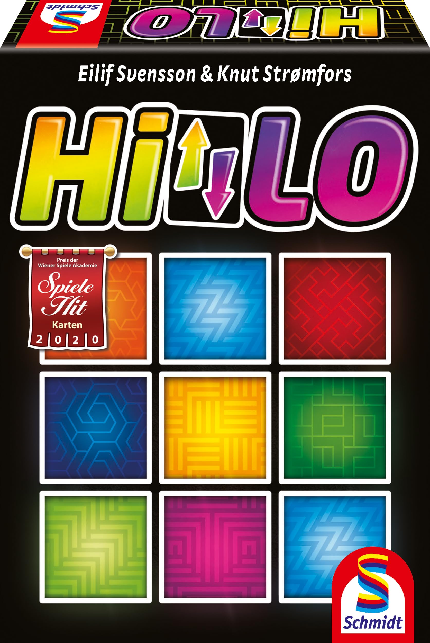 Schmidt Spiele 49362 HILO - Kartenspiel für Alle Altersgruppen - Perfekt für Partys und Familienabende - 52 Karten